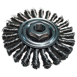 Knot Wire Wheel Brush - Full Cable Twist
