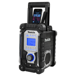 Cordless or Electric Job Site Radio with iPod / iPhone Docking Station