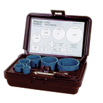 8 Piece Plumber's Bi-Metal Hole Saw Kit