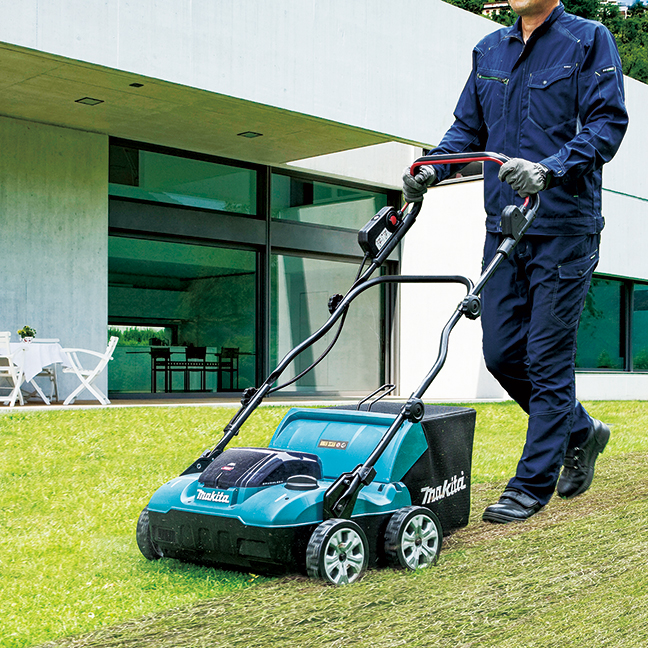 Makita lawn store scarifier