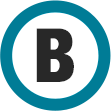 B